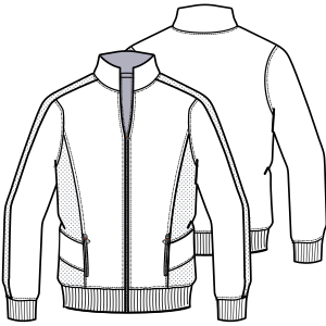 Fashion sewing patterns for Jacket 604